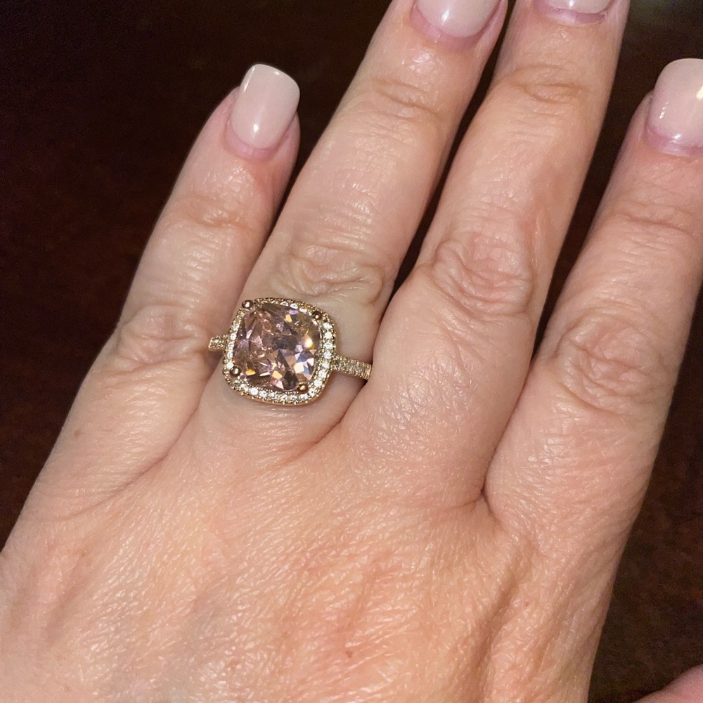 Gold plated. Women ring size 10